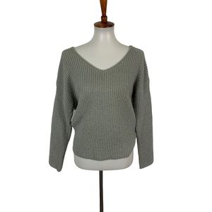 ASTR The Label Women’s Sweater Small Gray
